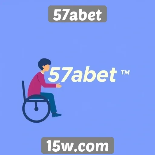 Acessibilidade e usabilidade no site 57abet